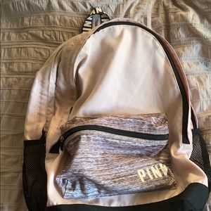 Pink backpack